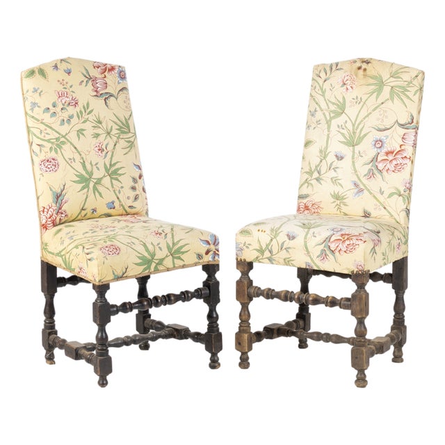 19th Century Romantic High Chairs, Set of 2 For Sale