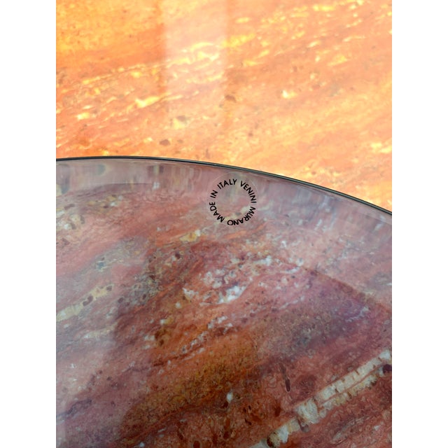 Plate and Vase by Tapio Wirkkala for Venini, 1986 / 1990, Set of 2 For Sale - Image 9 of 10