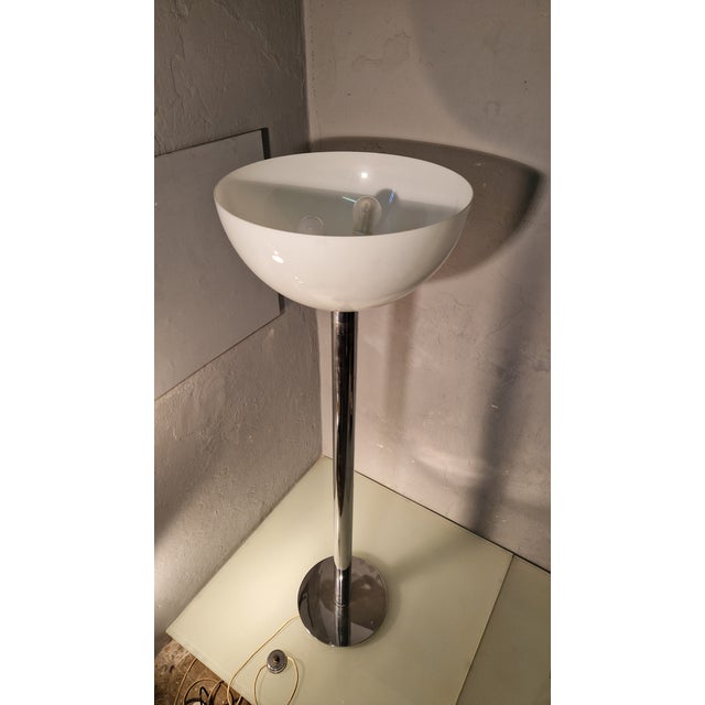 Sirrah Glass and Metal Am/as Floor Lamp by Franco Albini and Franca Helg for Sirrah, 1970s For Sale - Image 4 of 13