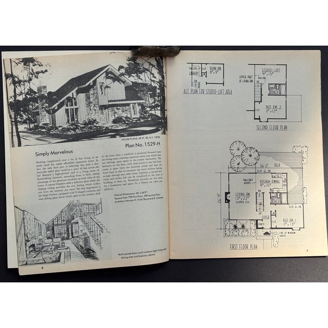 Rare, Vintage Book, "Architecture for Contemporary Living" Henry D. Norris Aia For Sale - Image 16 of 18