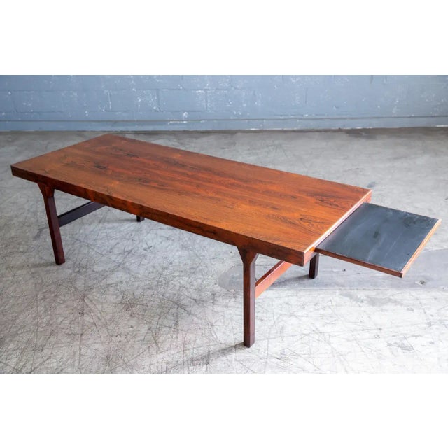 CFC Silkeborg Rosewood Coffee Table by Johs Andersen for Cfc Silkeborg For Sale - Image 4 of 8