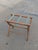 Mid 20th Century Vintage Wooden Folding Luggage Rack Stand For Sale - Image 5 of 9