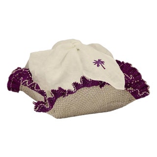 Johanna Ortiz Acaii Mushroom Mandala Bread Basket, Set of 2 For Sale