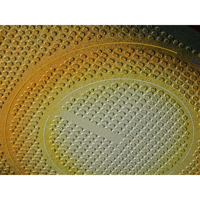 1980s Paul Maxwell"Homage to Euclid #2"signed Numbered Original Stencilcasting #71/100 For Sale In Denver - Image 6 of 10