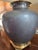Vintage Pewter, Copper & Brass Asian Chinoiserie Ginger Jar Table Lamp For Sale - Image 9 of 12