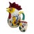 William Sonoma Rooster Pitcher + Mini-a Pair For Sale