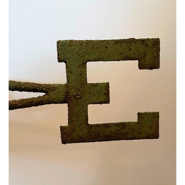 Green Antique Horse Weather Vane For Sale - Image 8 of 13