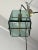 Vintage Murano Glass and Brass 3-Light Ceiling Lamp in the style of Fontana Arte, 1960s For Sale - Image 9 of 13