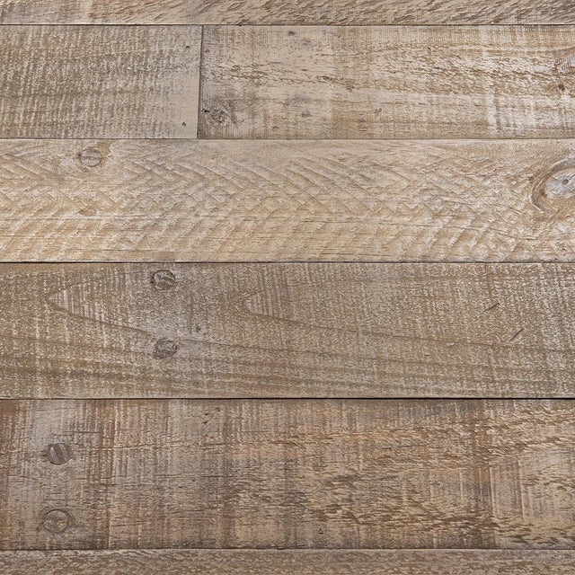 Salvaged Pine Five-Drawer Console Table For Sale - Image 4 of 9