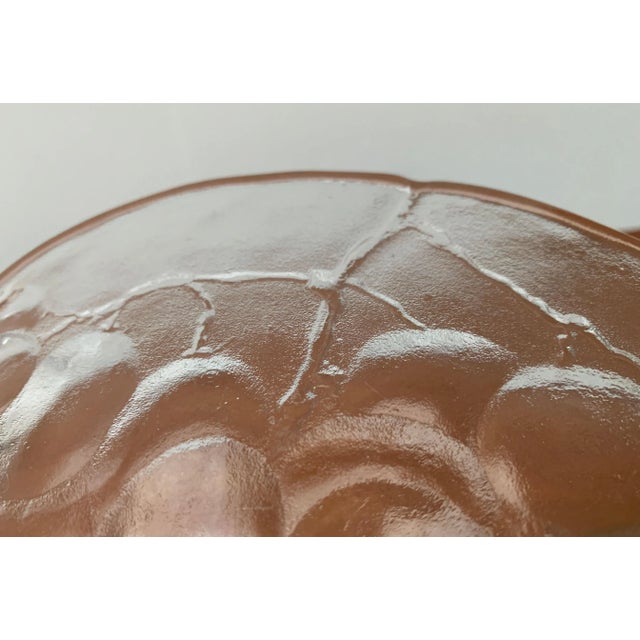 Kosta Boda Vintage Swedish Glass Plate with Grape Decoration by Ann Wärff for Kosta Boda For Sale - Image 4 of 18