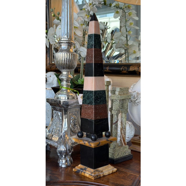 Grand Tour Obelisk For Sale - Image 3 of 6