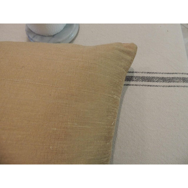 African Vintage Square African Kuba Square Decorative Pillow For Sale - Image 3 of 5