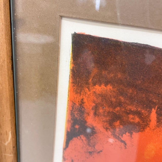1970s Hoi Lebadang Abstract Nautical Lithograph For Sale - Image 4 of 13