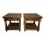 Solid Wood End Tables For Sale
