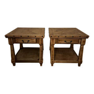 Solid Wood End Tables