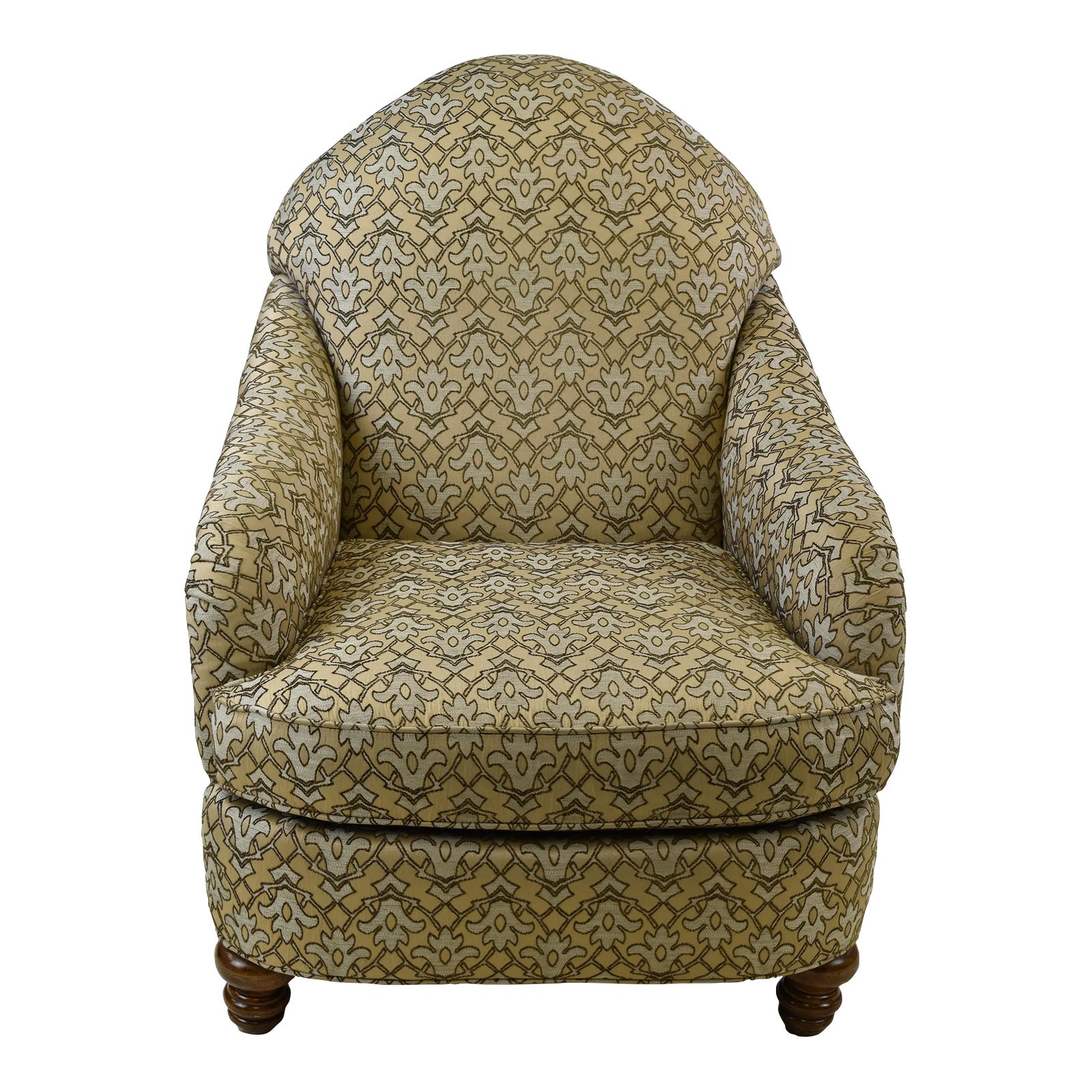 2000s Stanford Furniture Gabby Design Upholstered Long Seated Club ...