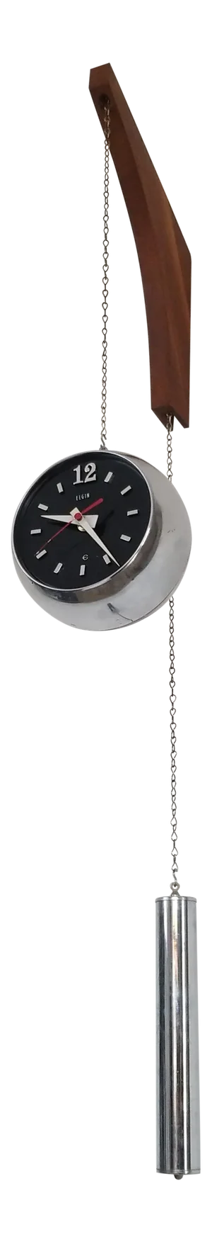 1950s Elgin Germany Mid Century Modern Wall Clock