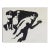 Mid 20th Century Abstract Pen and Ink Drawing Running Figures For Sale