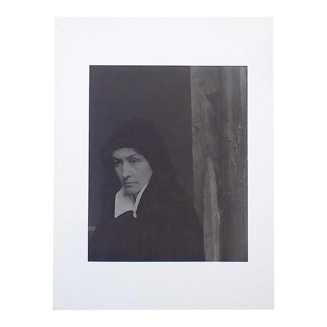 Large Vintage Photogravure-"Georgia O'Keeffe" by Alfred Stieglitz (Usa 1864-1946) For Sale