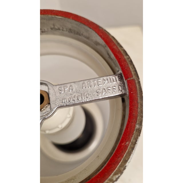 Saffo Table Lamp in Metal and Glass by Angelo Mangiarotti for Artemide, 1960s For Sale - Image 14 of 18