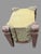 Early 20th Century Italian Venetian Style Cast Resin Footstool Bench Featuring Trompe l'Oeil Drapery For Sale - Image 11 of 12