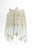 Crystal Glass Wall Lights in the style of Venini Italy, 1980s For Sale - Image 9 of 15