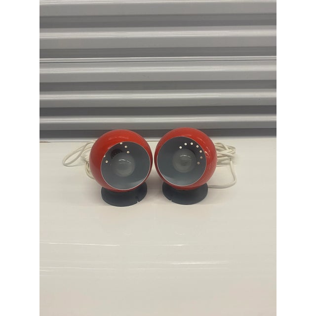 60s Abo Rander Magnetic Ball Wall Lamps a Pair For Sale - Image 12 of 13