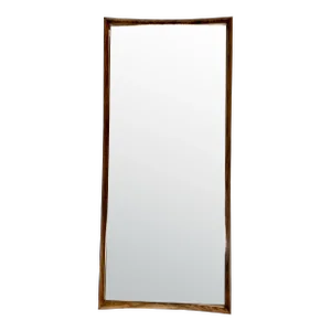 Midcentury Wall Mirror in Rosewood, Danish Modern, 1960s