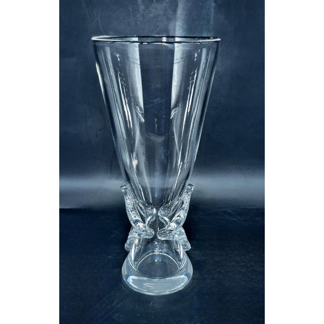 Steuben Art Glass Crystal Vase For Sale In Phoenix - Image 6 of 10