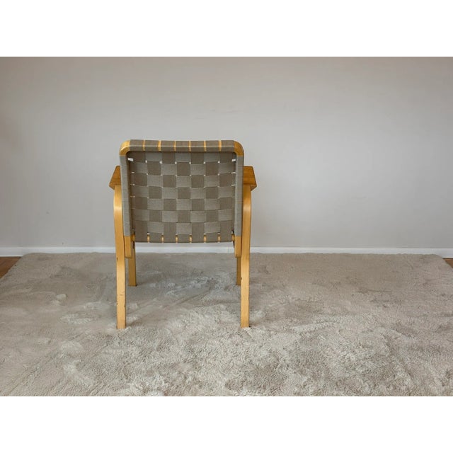 Artek Model 45 Lounge Chair attributed to Alvar Aalto for Artek, 1970s For Sale - Image 4 of 15