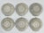 Scallop Shell Shaped Pottery Bowls / Dishes - Set of 6 For Sale In Chicago - Image 6 of 8