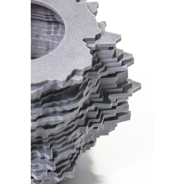 Contemporary Shape of Things To Come Soundplotter Vase by SHAPES iN PLAY For Sale - Image 3 of 7