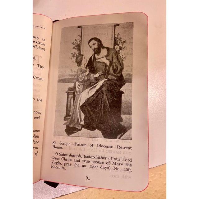 Vintage Catholic Prayer Book the Hours of Our Lady Little Office Blessed Virgin Mary For Sale In Palm Springs - Image 6 of 9