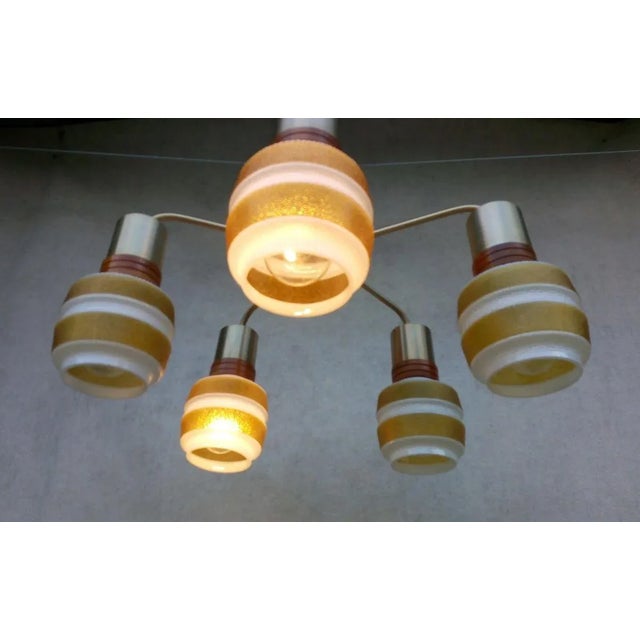 Metal Vintage Chandelier from AKA For Sale - Image 7 of 16