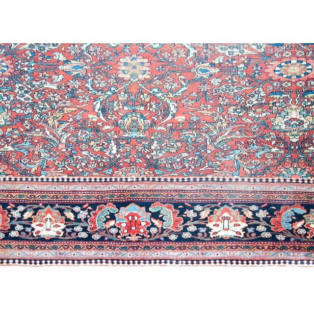 Late 19th Century Persian Sarouk Farahan Rug For Sale - Image 14 of 14