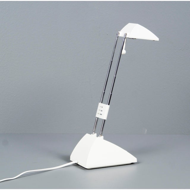 Industrial Small 3743/ 011A Table Light by Franz Hustadt, Germany, 1980s For Sale - Image 3 of 18