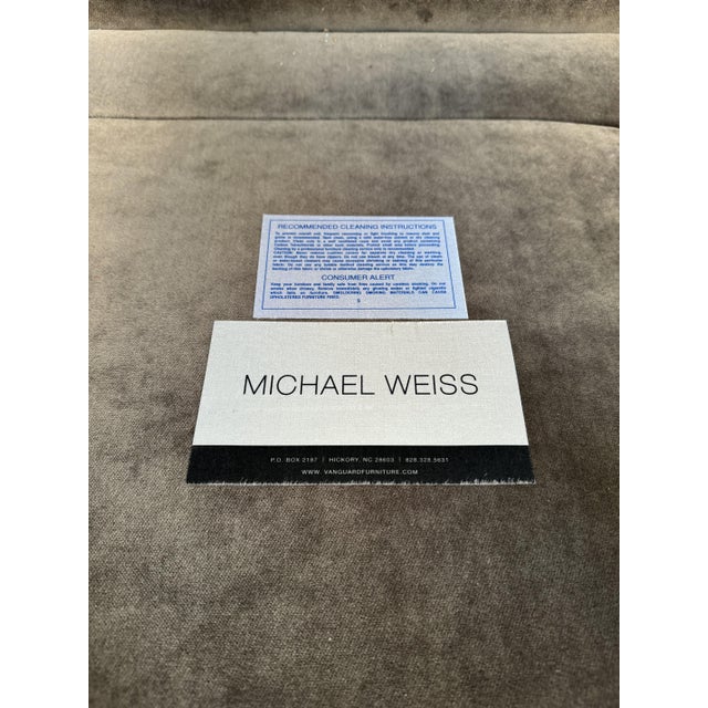 Sleek Lounge Chair by Michael Weiss For Sale - Image 9 of 11