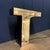 Large Zinc Letter T with Lighting from America For Sale - Image 14 of 18