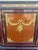 Brown 1960s French Louis XVI Marble Top Cabinet Marquetry Inlay, Gilt Bronze Ormolu, Luxury Accent Cabinet For Sale - Image 8 of 8