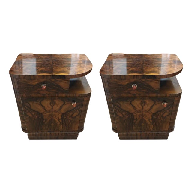 Art Deco Nightstand, 1920s For Sale