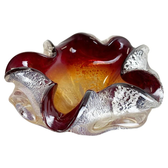 Murano Glass Bowl or Ashtray from Barovier and Toso, Italy, 1970s For Sale - Image 18 of 18
