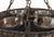 Mid 20th Century Neoclassical Bronze Painted Composition Plaster Basket Pendant Light For Sale - Image 14 of 15