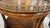 Brown Theodore Alexander 3-Tier Leather & Wood Side Table For Sale - Image 8 of 13