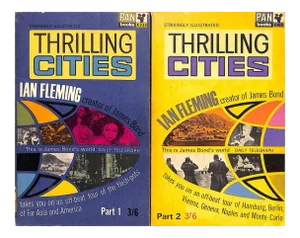 1960s Thrilling Cities Part 1 & 2 Books - Pair