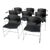 Vintage Set of Eight Handkerchief Armchairs by Vignelli for Knoll For Sale