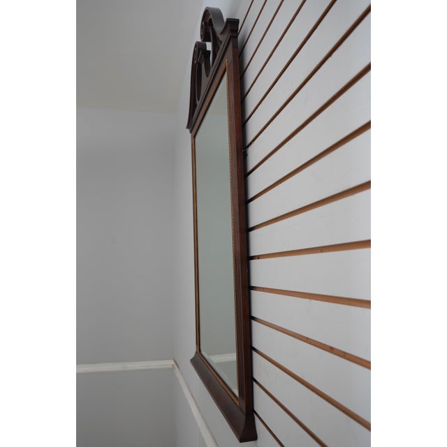 Age: C.1993 Details: Finish no.29 Beveled Glass Fine Carved Details High Quality Construction Quarter Column Sides...