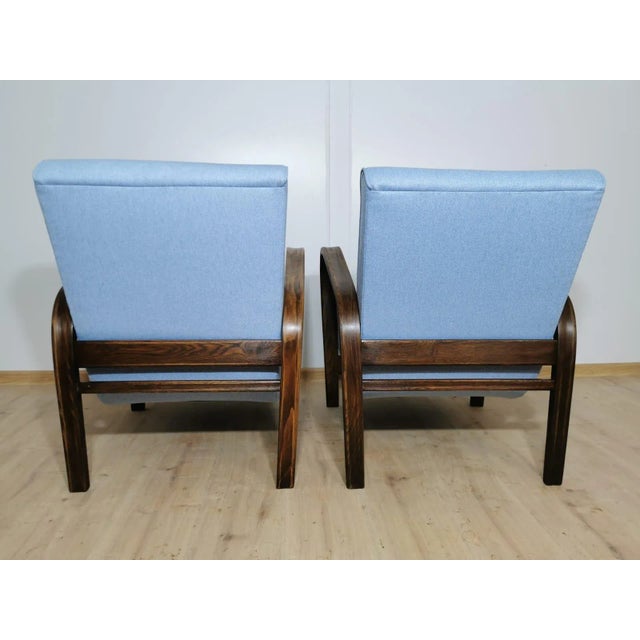 Set of Armchairs by Kozelka & Kropacek For Sale - Image 15 of 18