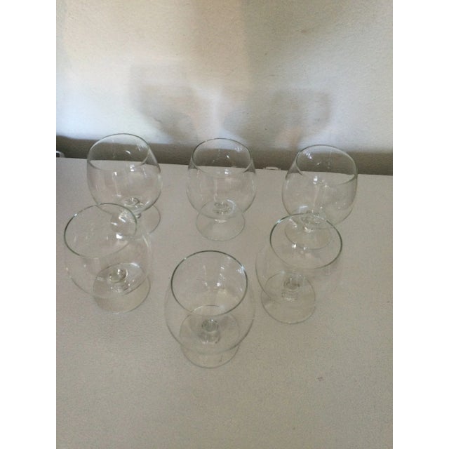 Traditional Vintage Classic Snifters Brandy Glass Set of 6 For Sale - Image 3 of 6