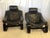 Mid-Century Modern Kroken Style Leather Armchairs, a Pair For Sale - Image 3 of 12