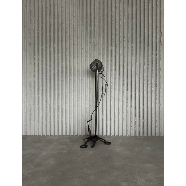 Arte Povera Floor Lamp, France, 1960s For Sale - Image 10 of 12
